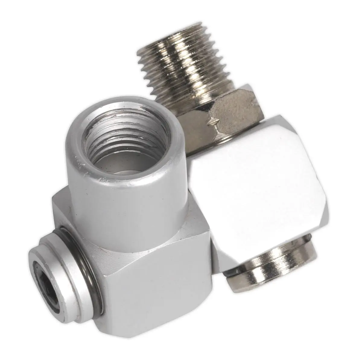 Sealey Z-Swivel Air Hose Connector 1/4"BSP - Image 2
