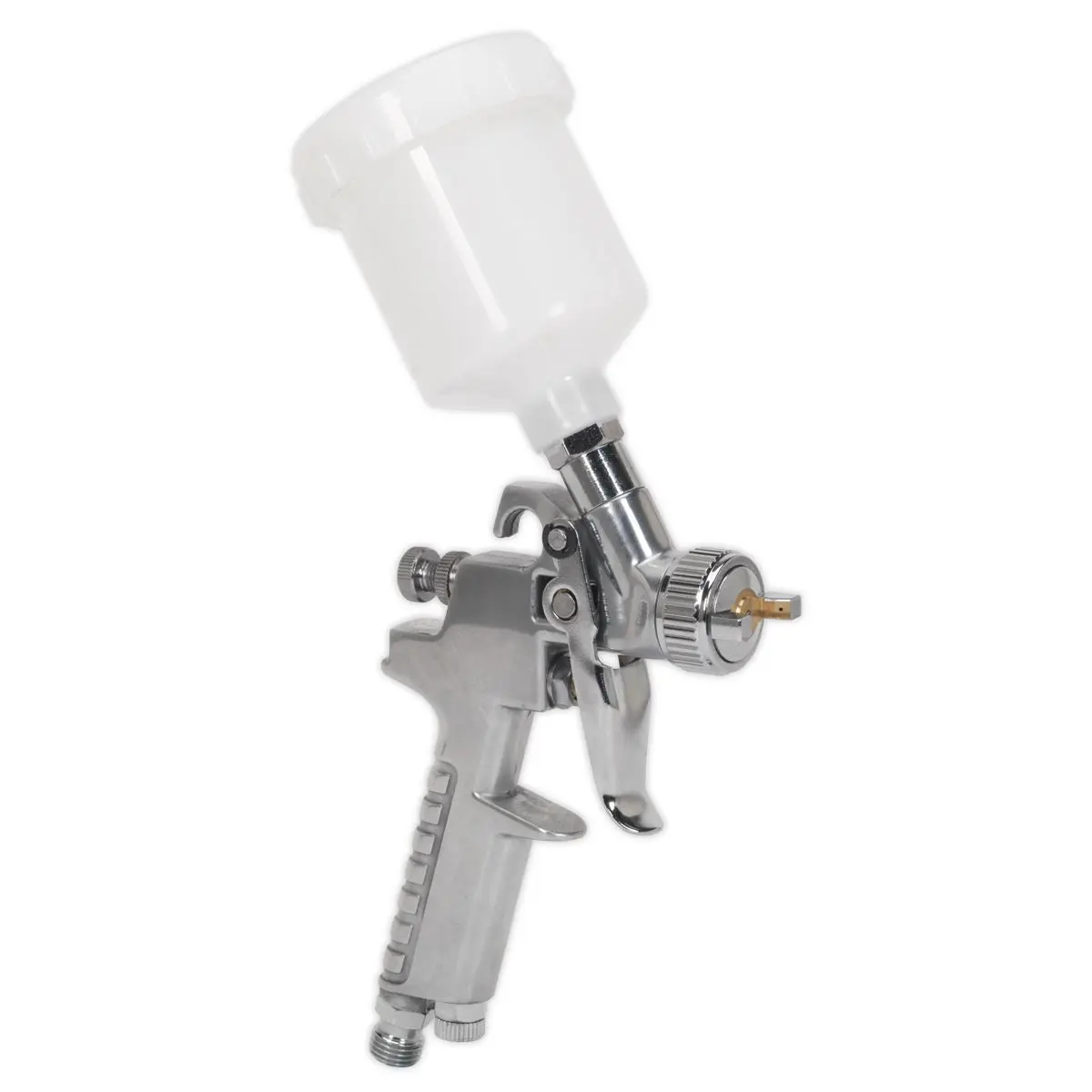 Siegen 1.0mm Set Up Gravity Feed Touch Up Spray Gun Paint Car Bodyshop Panel - Image 3
