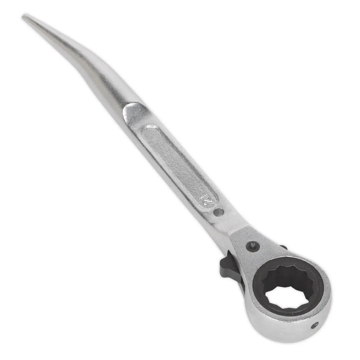 Siegen 21mm Ratchet Podger Socket Wrench Scaffolders Scaffold Reversible - Image 4