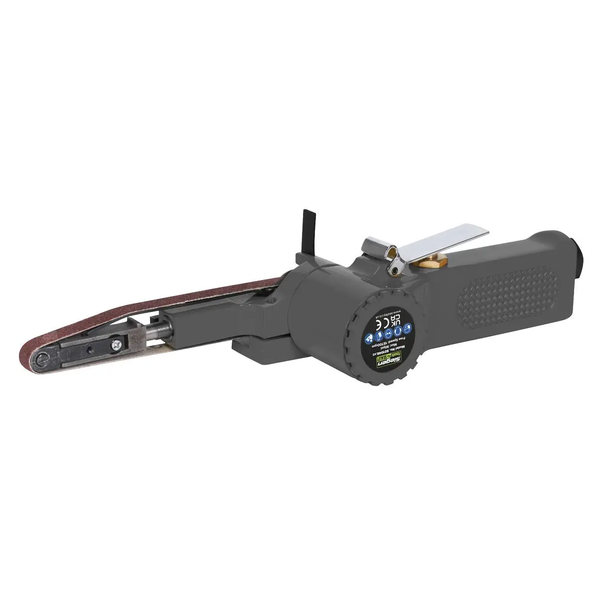 Siegen by Sealey Air Belt Sander 10mm x 300mm Belts - Image 4