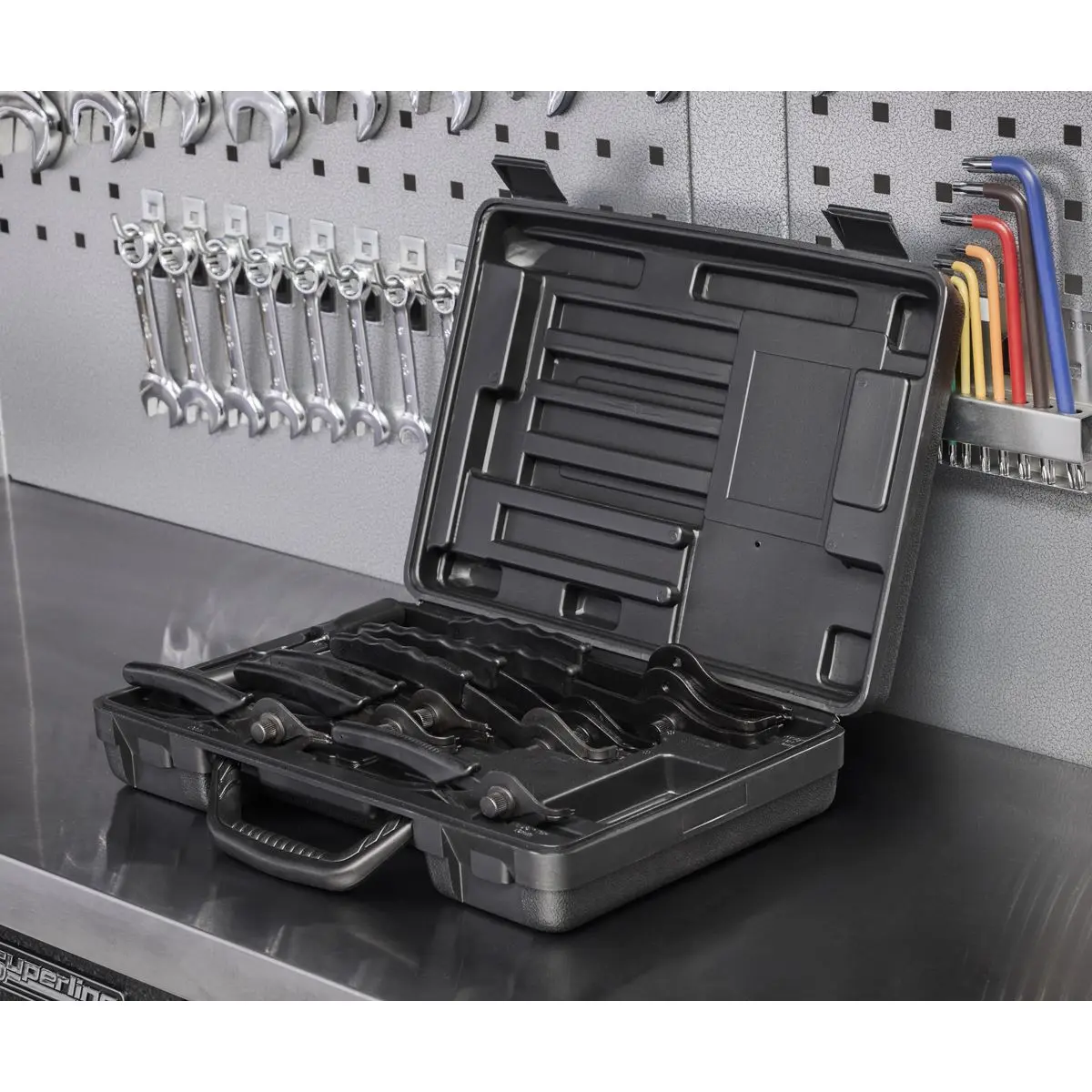 Siegen by Sealey Circlip Pliers Set 10pc Internal/External - Image 5