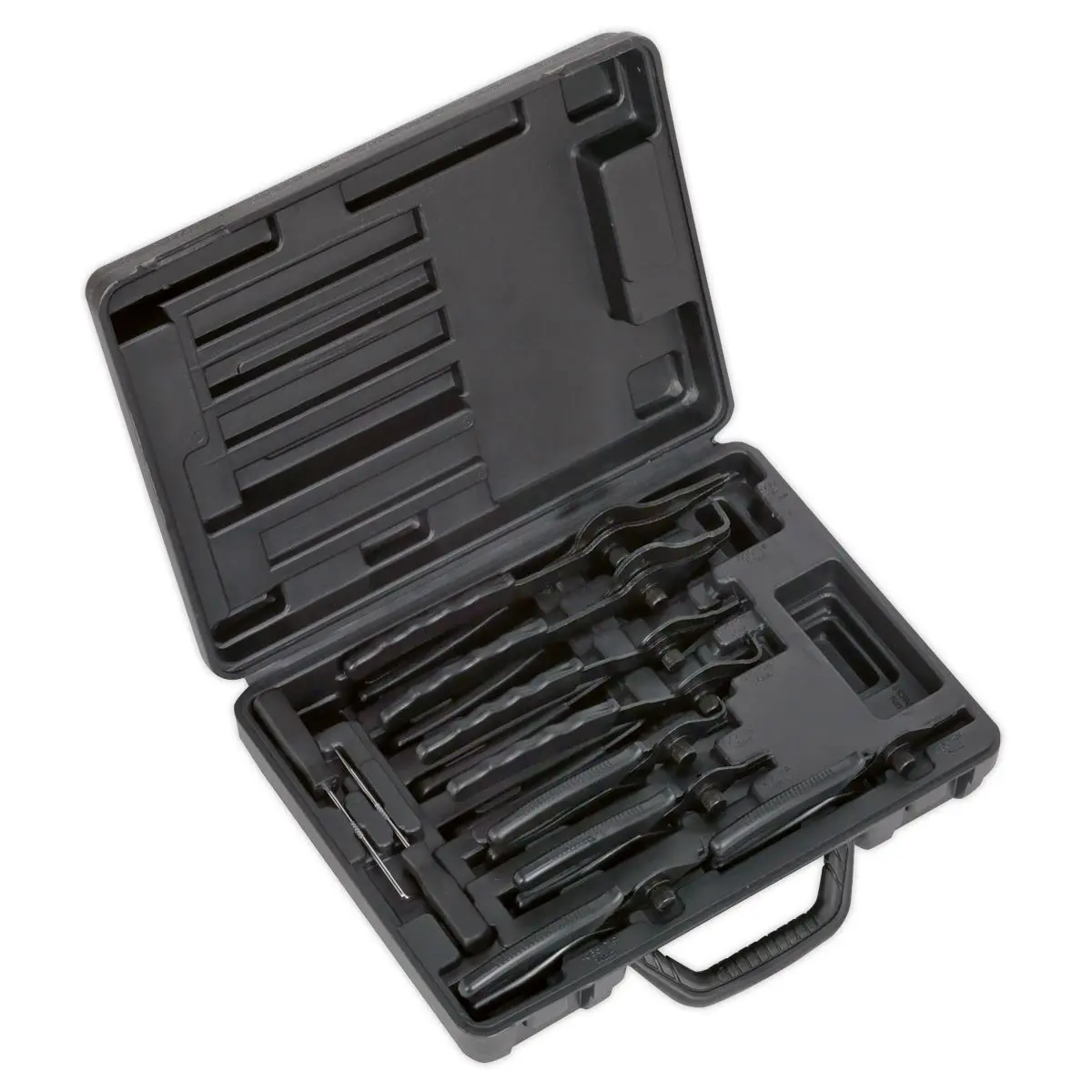 Siegen by Sealey Circlip Pliers Set 10pc Internal/External - Image 9