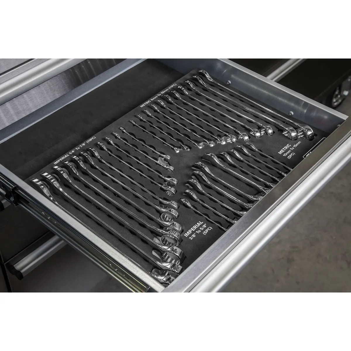 Siegen by Sealey Combination Spanner Set 32pc - Metric/Imperial - Image 2