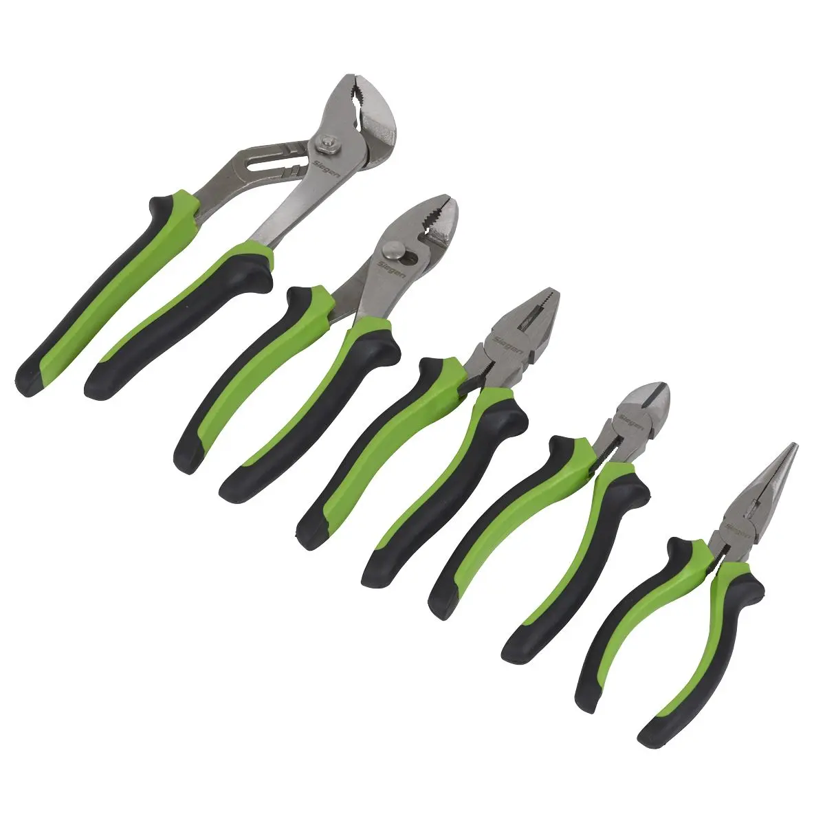Siegen by Sealey Comfort Grip Pliers Set 5pc - Image 5