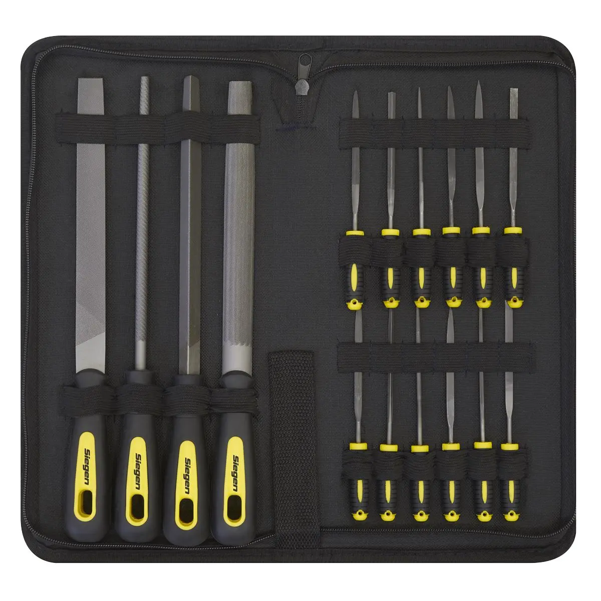Siegen by Sealey File Set 16pc Engineer's & Needle - Image 8