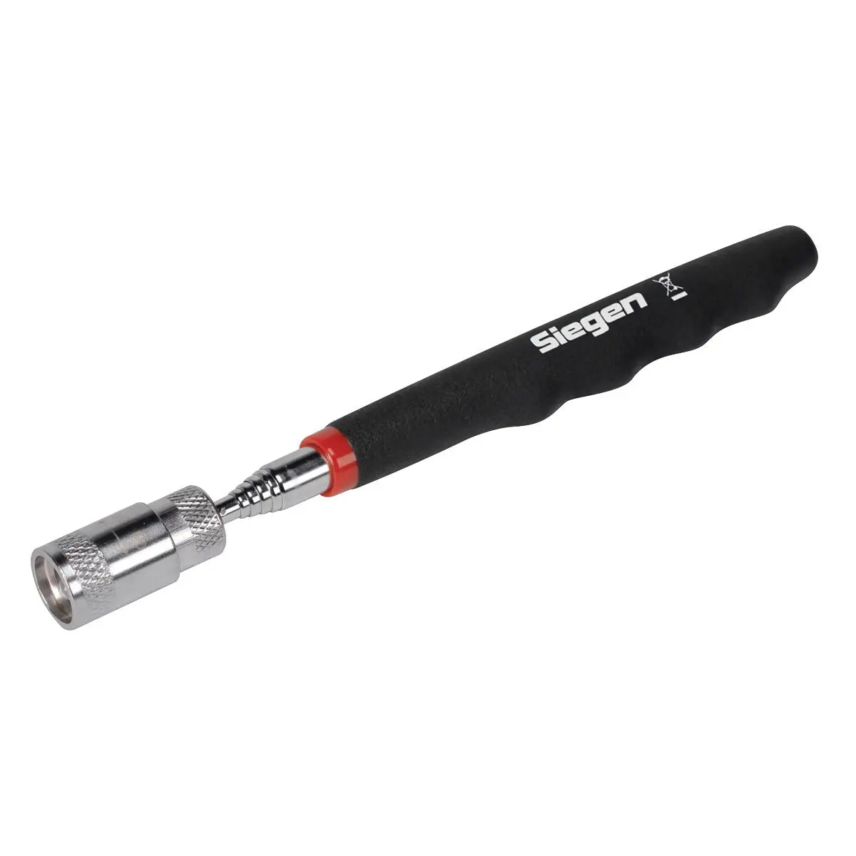 Siegen by Sealey Heavy-Duty Magnetic Pick-Up Tool with LED 3.6kg Capacity Display Box of 16 - Image 3