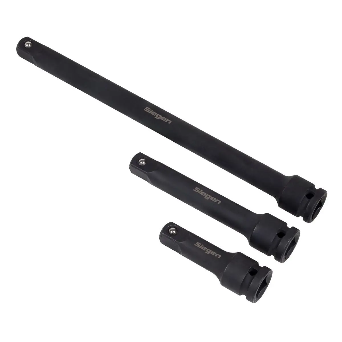 Siegen by Sealey Impact Extension Bar Set 1/2"Sq Drive 3pc - Image 3