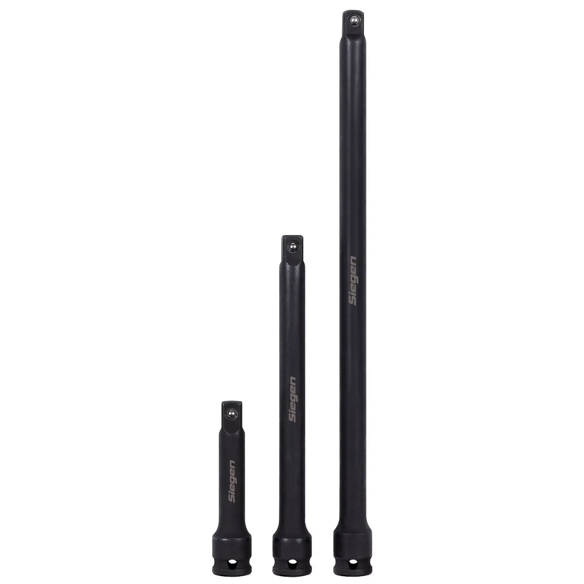 Siegen by Sealey Impact Extension Bar Set 3/8"Sq Drive 3pc - Image 2