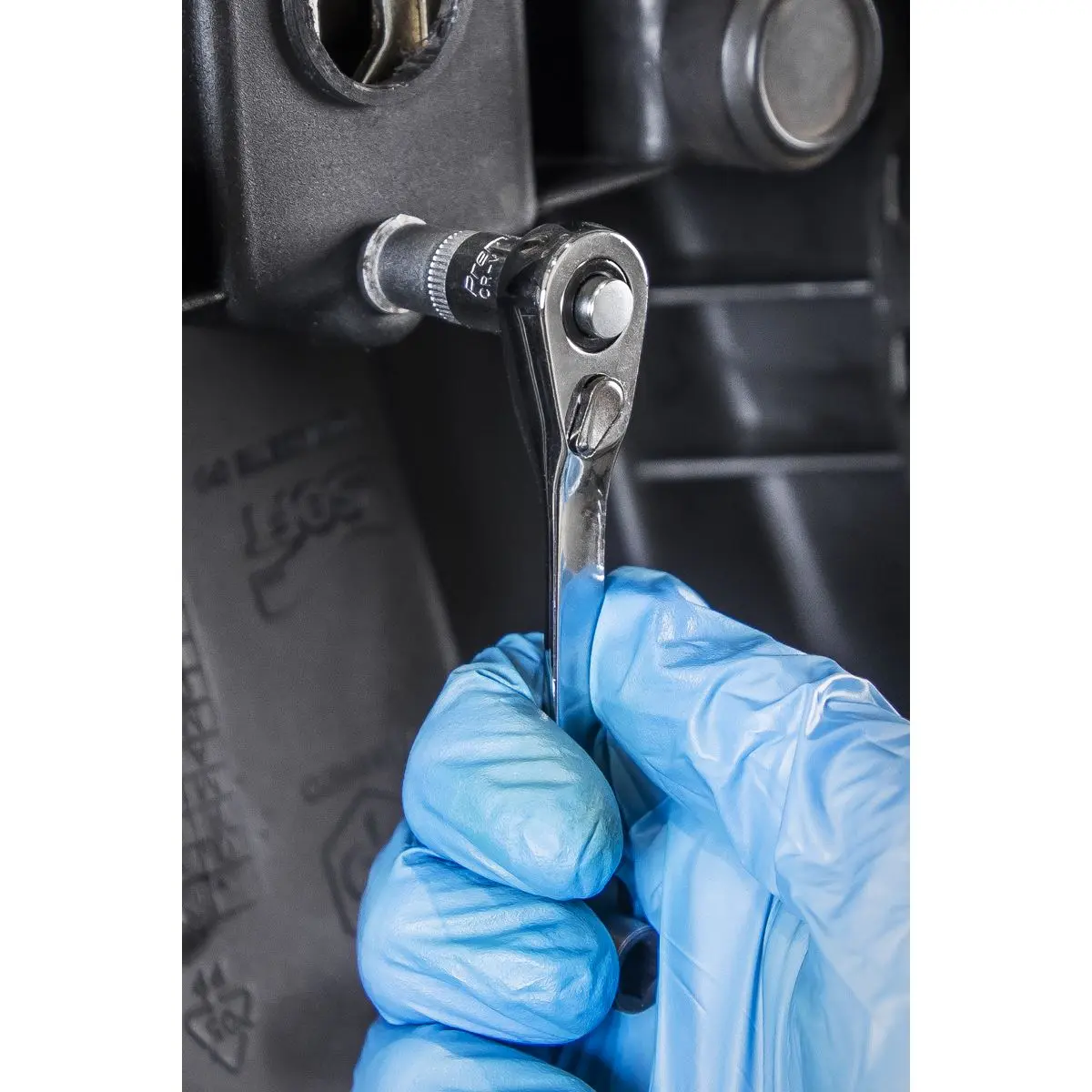 Siegen by Sealey Micro Ratchet Bit Driver/Wrench 1/4"Hex  x 1/4"Sq Drive - Image 3