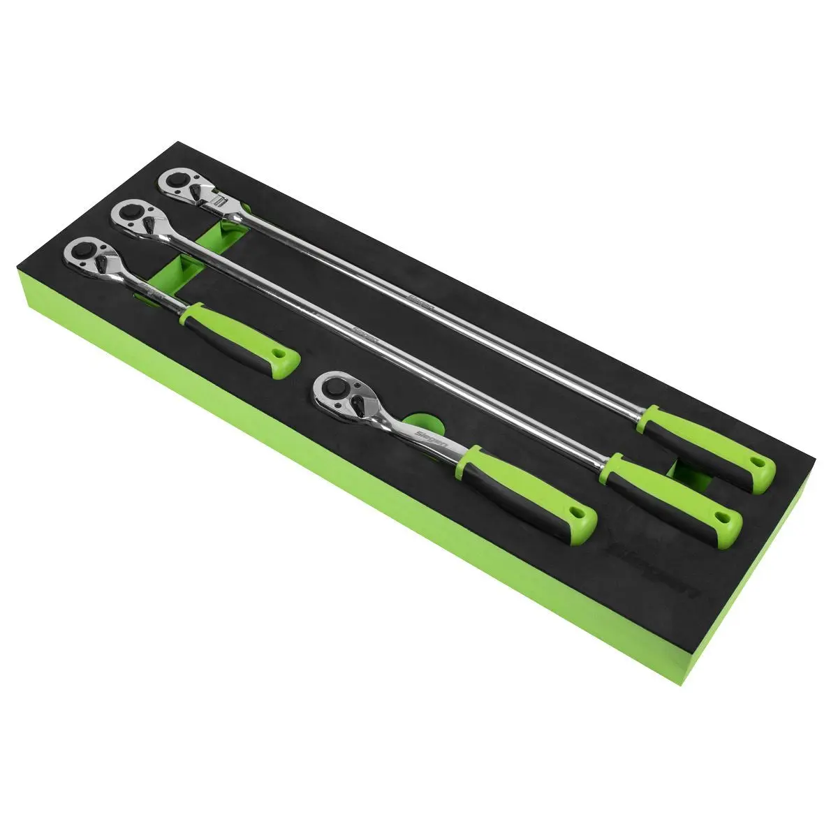 Siegen by Sealey Ratchet Wrench Set 4pc 1/2"Sq Drive Flip Reverse - Image 7