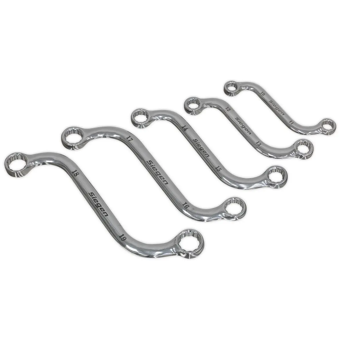 Siegen by Sealey S-Spanner Set 5pc Metric