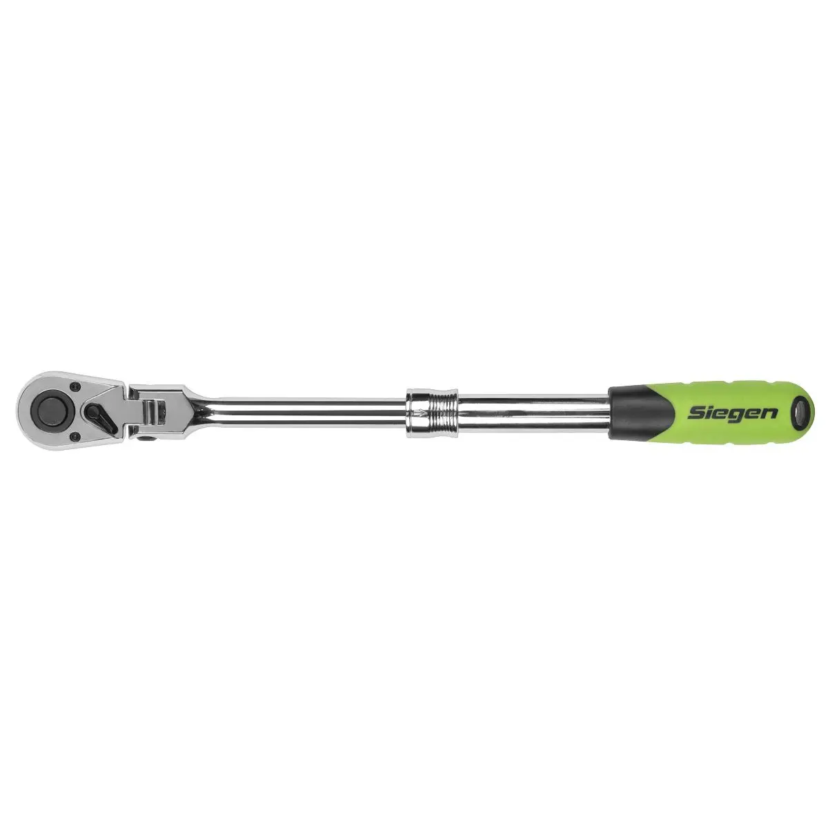 Siegen by Sealey Siegen Extendable Flexi-Head Ratchet Wrench 1/2"Sq Drive - Image 4