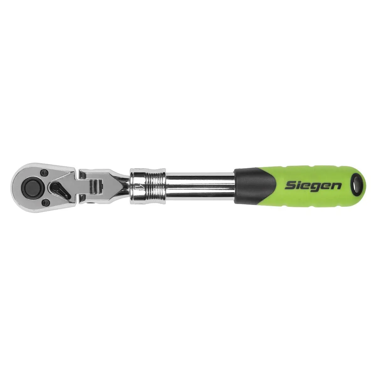 Siegen by Sealey Siegen Extendable Flexi-Head Ratchet Wrench 3/8"Sq Drive - Image 3