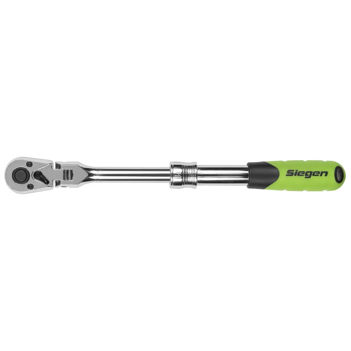 Siegen by Sealey Siegen Extendable Flexi-Head Ratchet Wrench 3/8"Sq Drive - Image 4