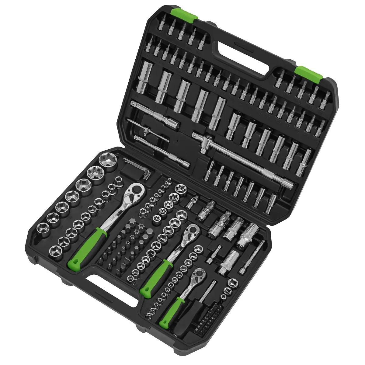 Siegen by Sealey Socket Set 171 Piece 1/4", 3/8" and 1/2" Drive WallDrive Metric 4-32mm - Image 9