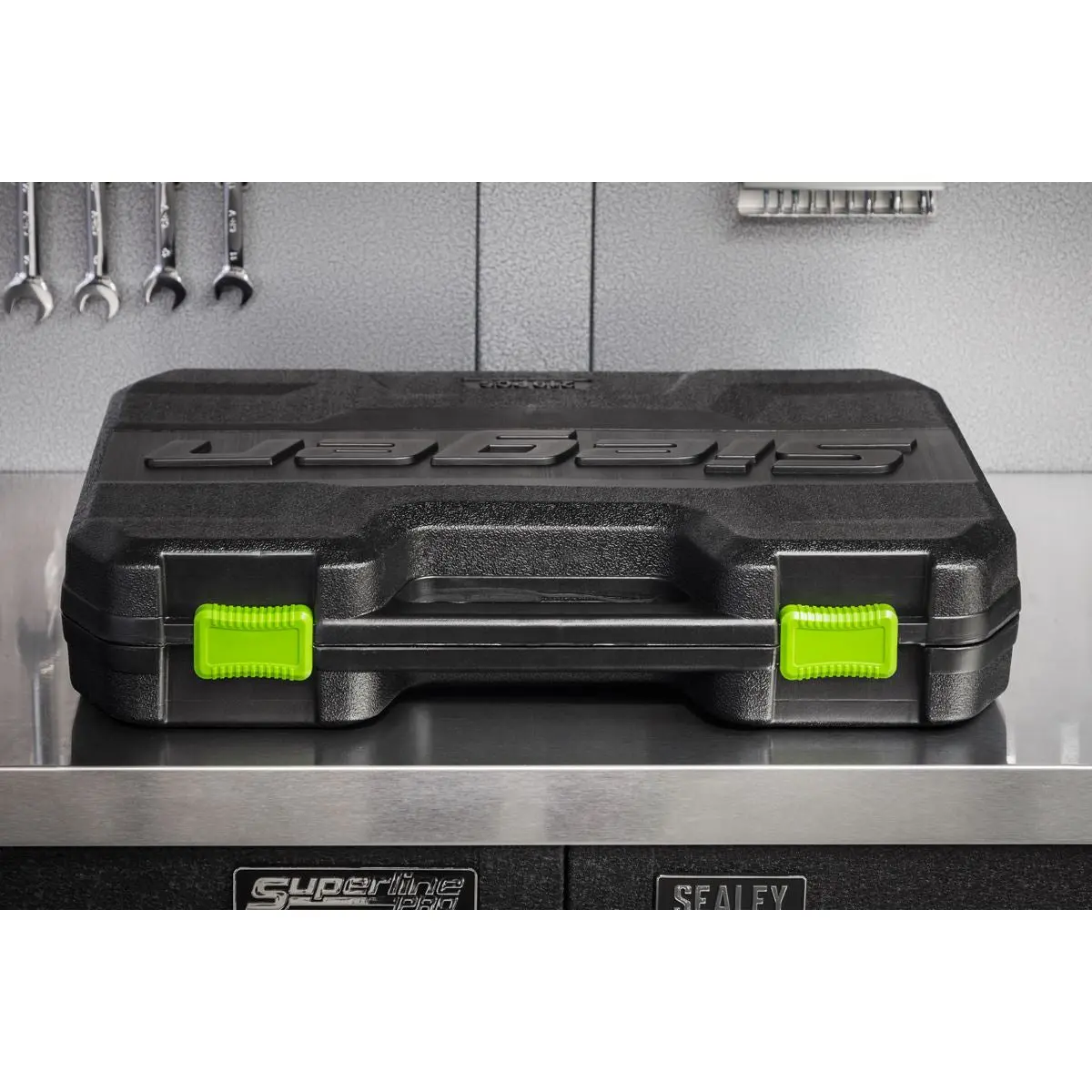 Siegen by Sealey Socket Set 219 Piece 1/4", 3/8" and 1/2" Drive WallDrive Metric 4-32mm - Image 6