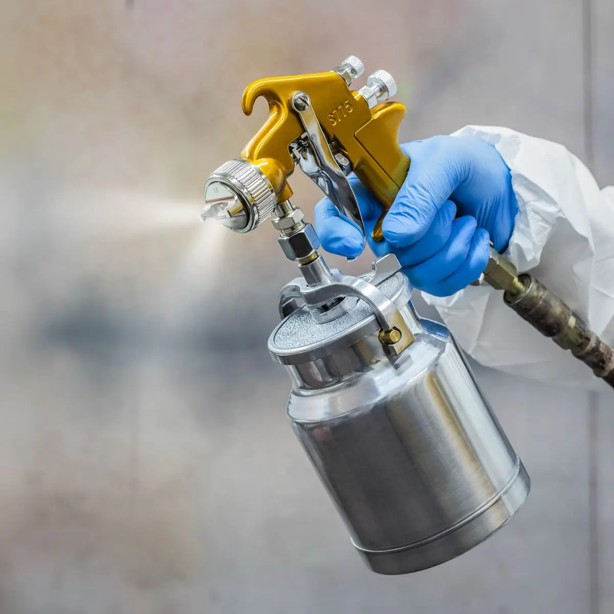 Siegen by Sealey Spray Gun Suction Feed - 1.7mm Set-Up - Image 3
