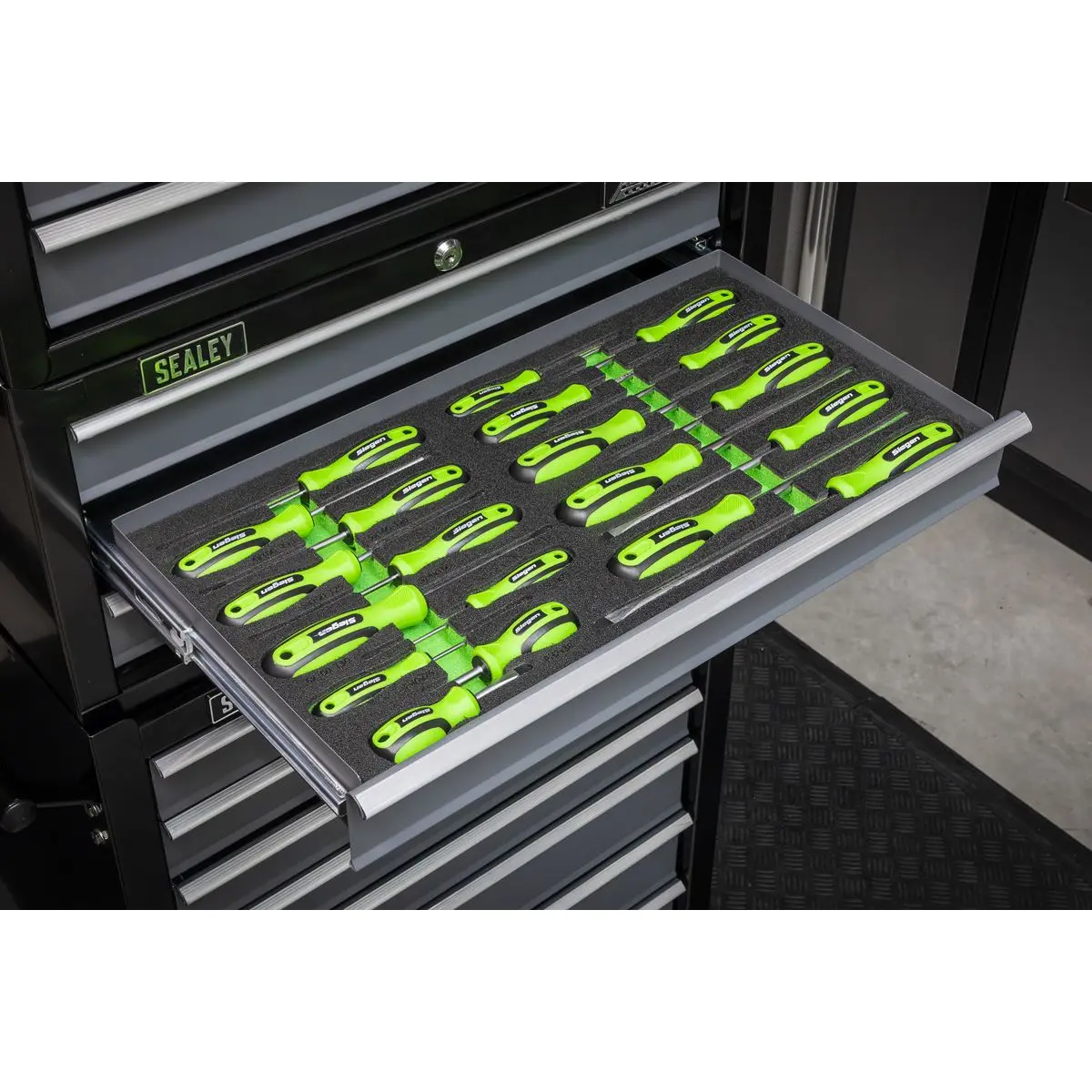 Siegen by Sealey Tool Tray with Screwdriver Set 20pc - Image 6