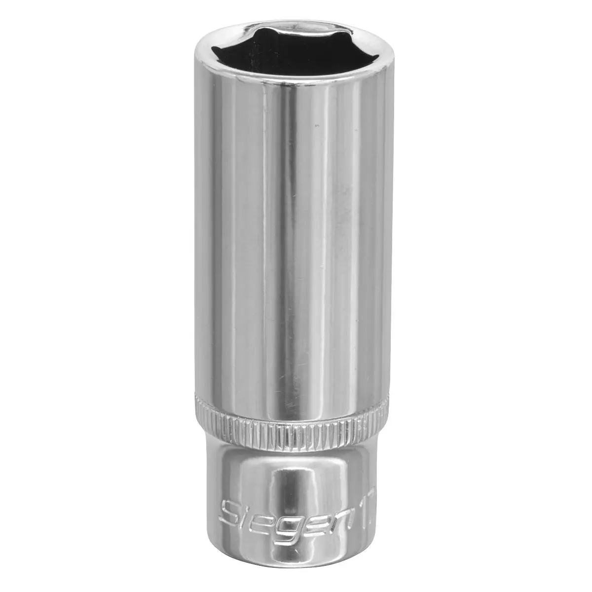 Siegen by Sealey WallDrive® Socket 17mm Deep 3/8"Sq Drive