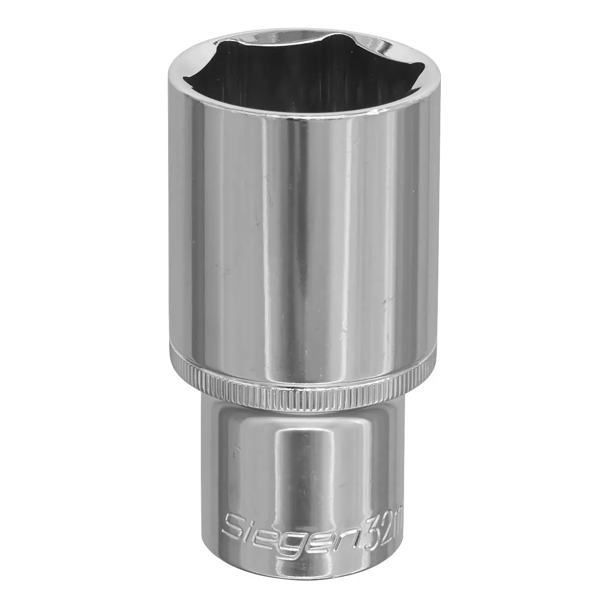 Siegen by Sealey WallDrive® Socket 32mm Deep 1/2"Sq Drive