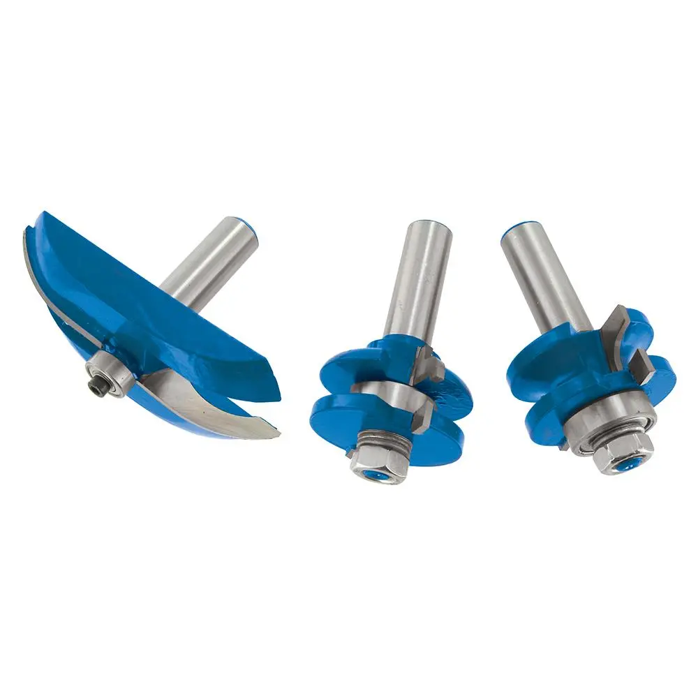 Silverline 1/2" TCT Panel Door Bit Set 3pce 793749 - Image 2