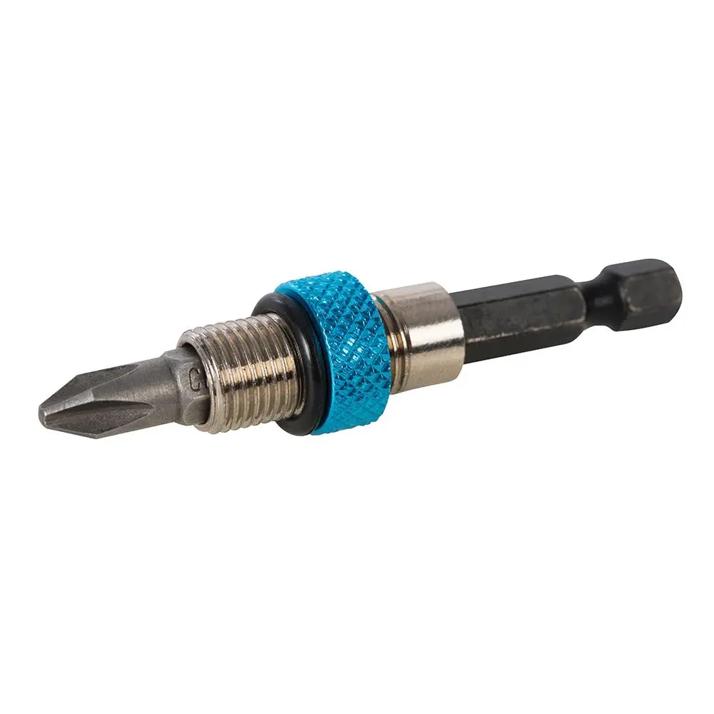 Silverline 1/4" Drywall Bit Holder Hex Shank Drive Drill Screw Driver - Image 10