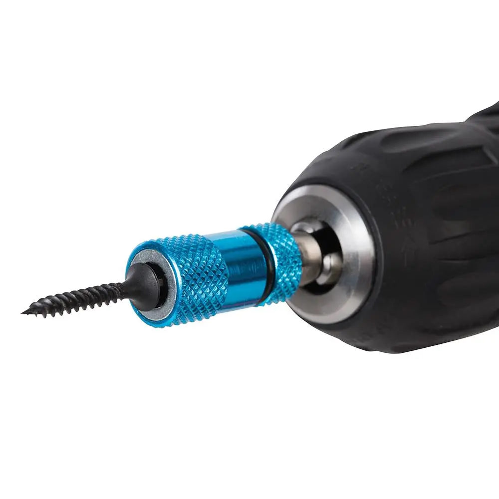 Silverline 1/4" Drywall Bit Holder Hex Shank Drive Drill Screw Driver - Image 11