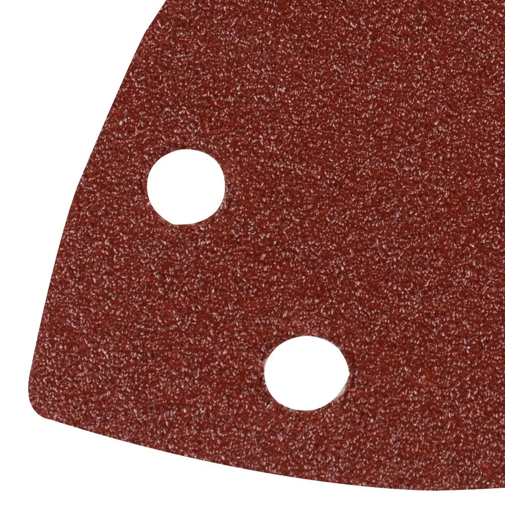 Silverline 10 Pack 90mm Triangle Sheets Hook & Loop - Image 2
