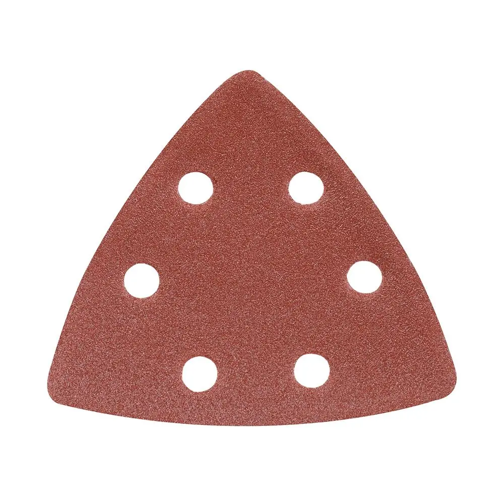 Silverline 10 Pack 90mm Triangle Sheets Hook & Loop - Image 3