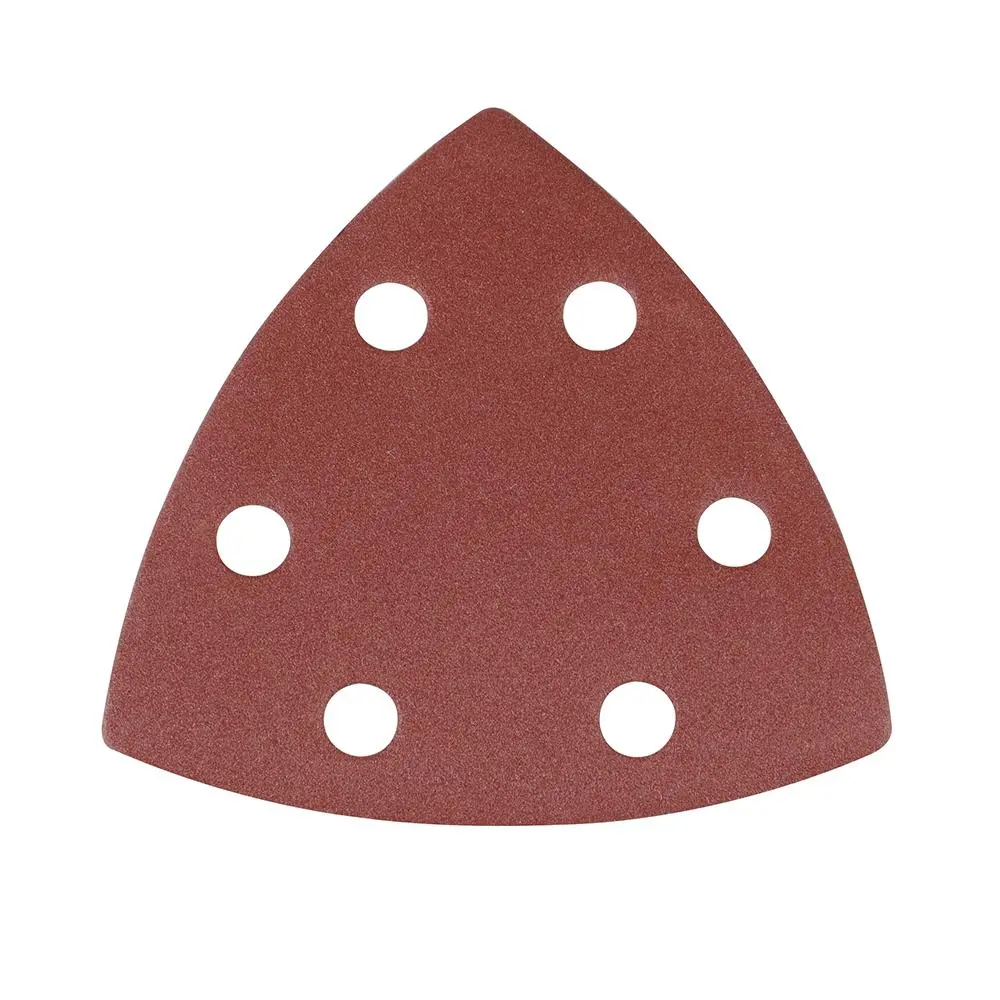 Silverline 10 Pack 90mm Triangle Sheets Hook & Loop - Image 6