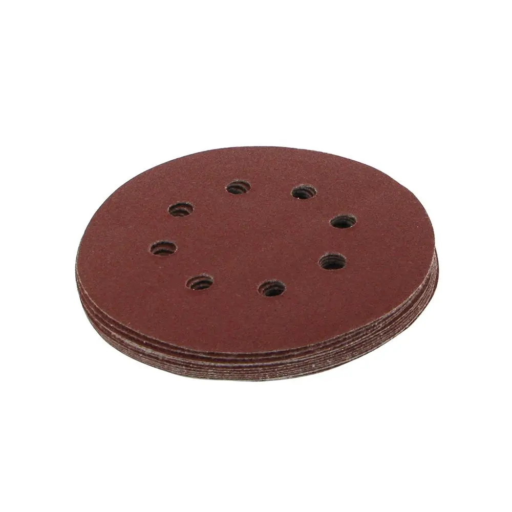Silverline 10 Piece Punched Hook & Loop Sanding Discs - Image 10