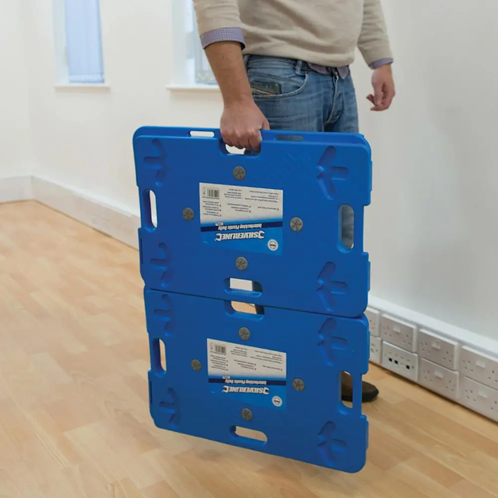 Silverline 100kg Interlocking Plastic Dolly - Image 9