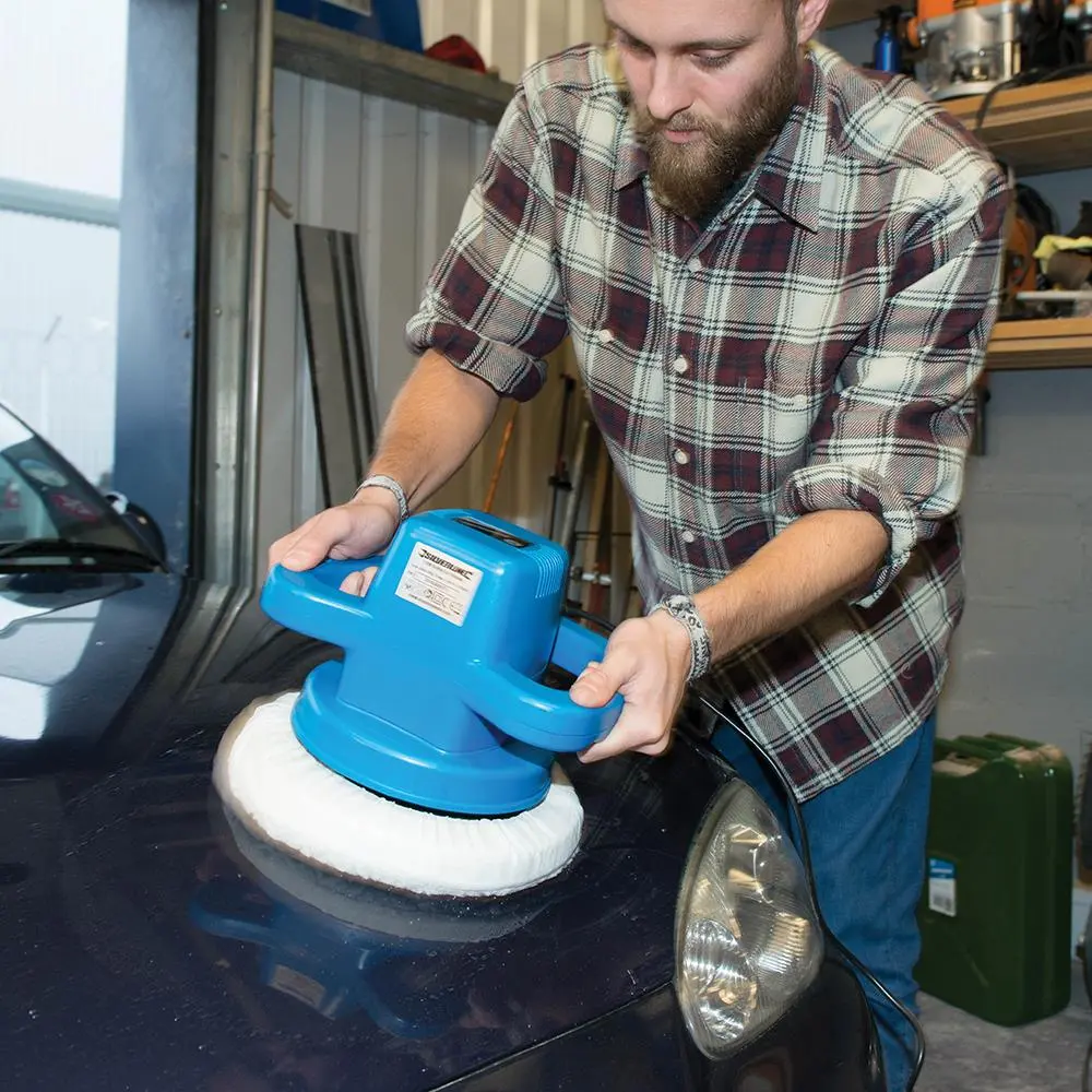 Silverline 110W Orbital Car Polisher 240mm 261362 - Image 8