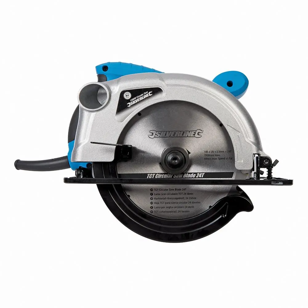 Silverline 1200W Circular Saw 185mm 845135 - Image 6