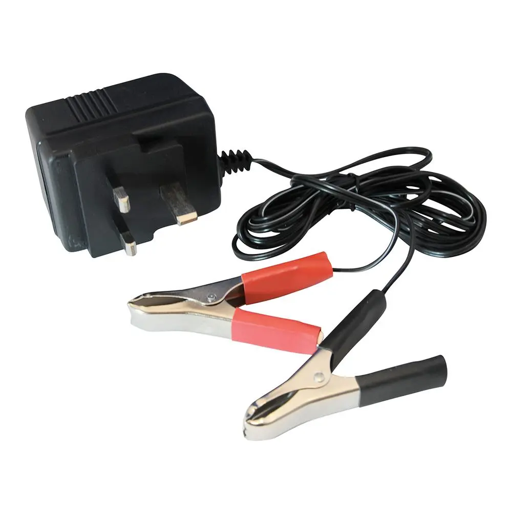 Silverline 12v Trickle Charger 3 Pin Plug Car Battery Motorcycle Quad Tractor - Image 2