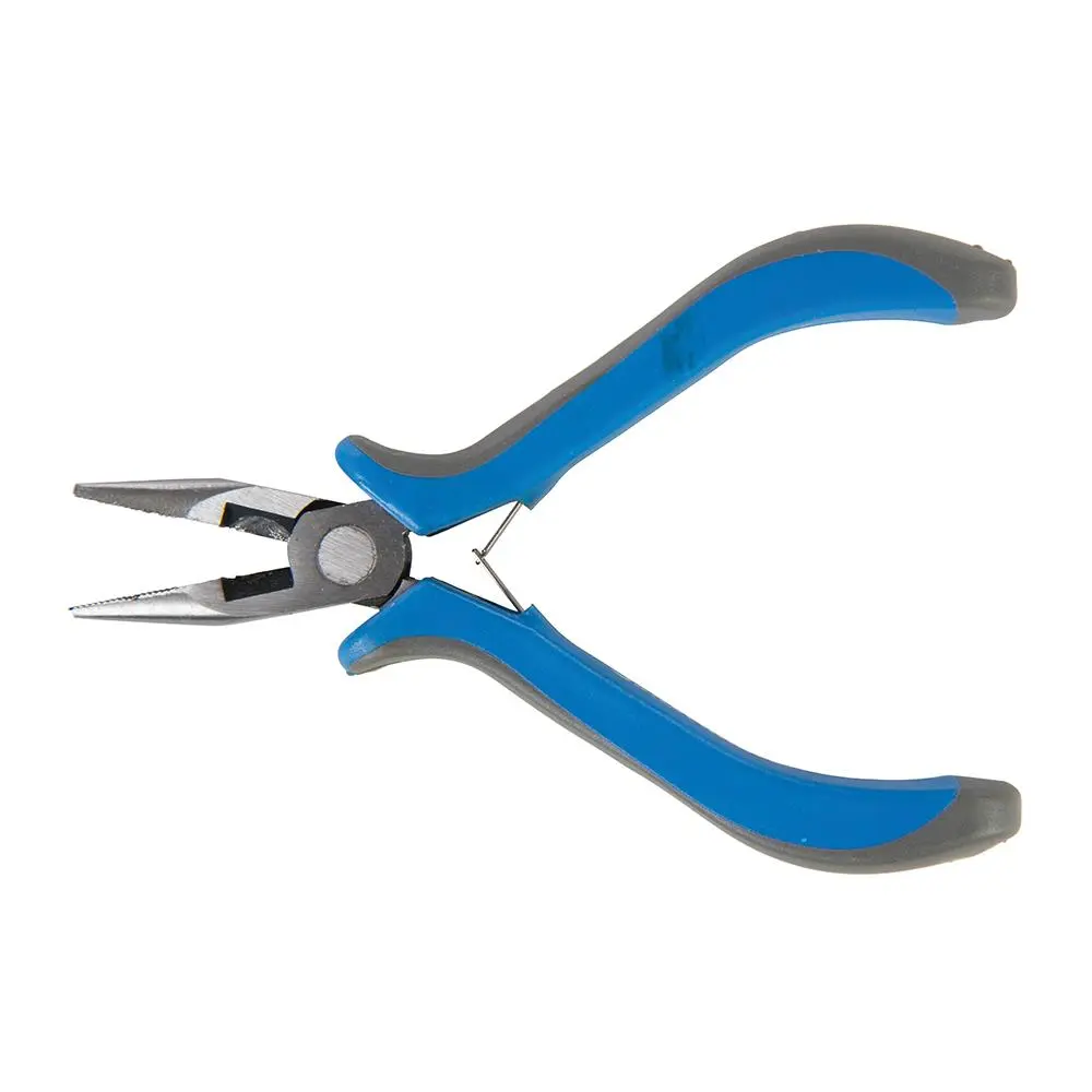 Silverline 130mm Mini Long Nose Pliers Soft Grip Precision Craft Micro - Image 4