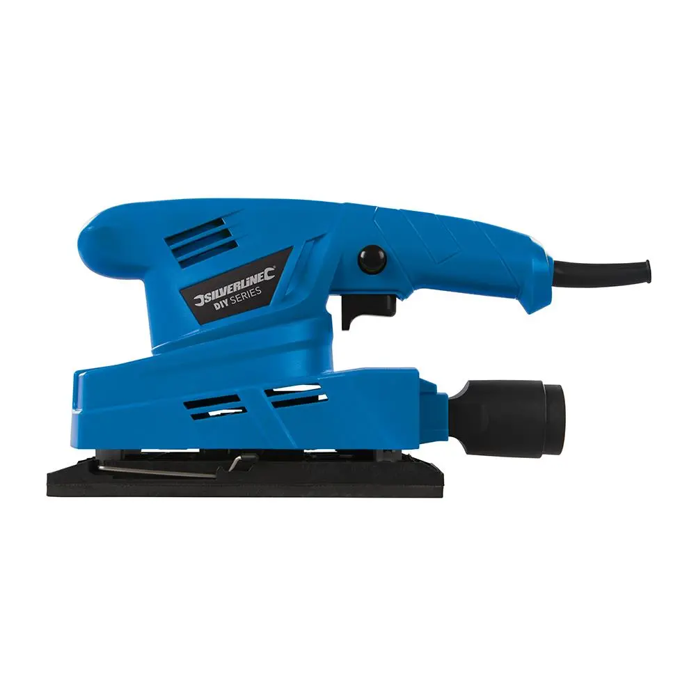 Silverline 135W Orbital Sander 1/3 Sheet 521333 - Image 3