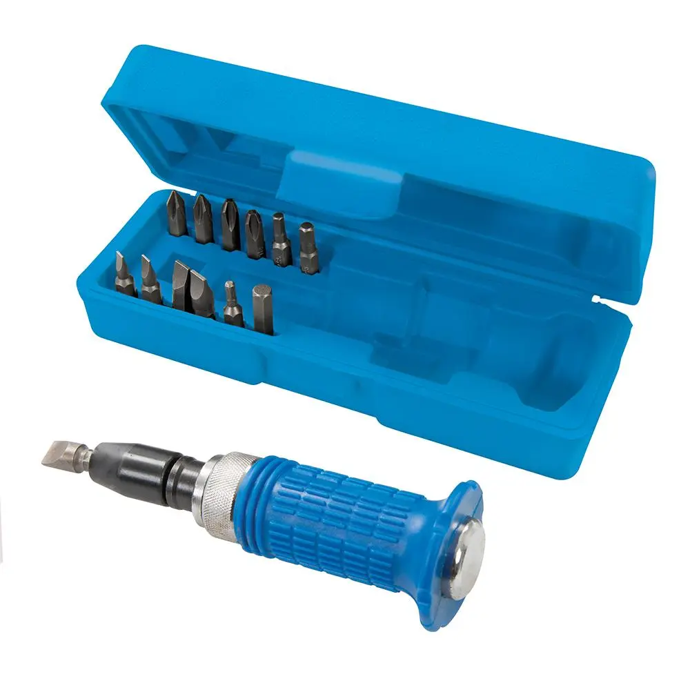 Silverline 14 Piece Soft-Grip Impact Driver Set Screwdriver Phillips Slotted Hex - Image 5