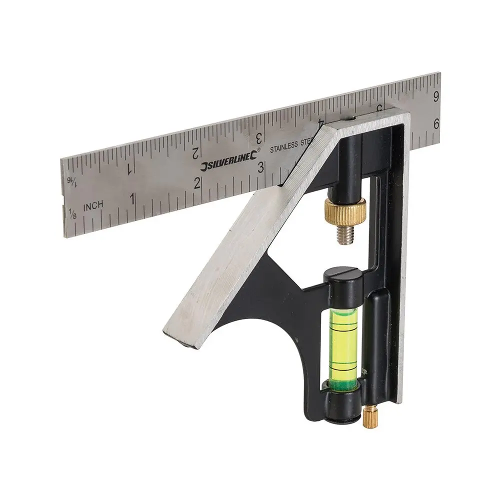 Silverline 150mm Combination Square - Image 3