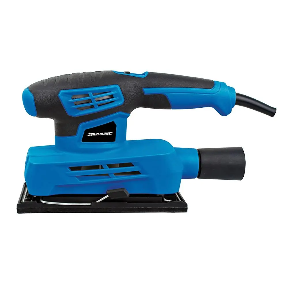 Silverline 160W Orbital Sander 1/3 Sheet 264125 - Image 2