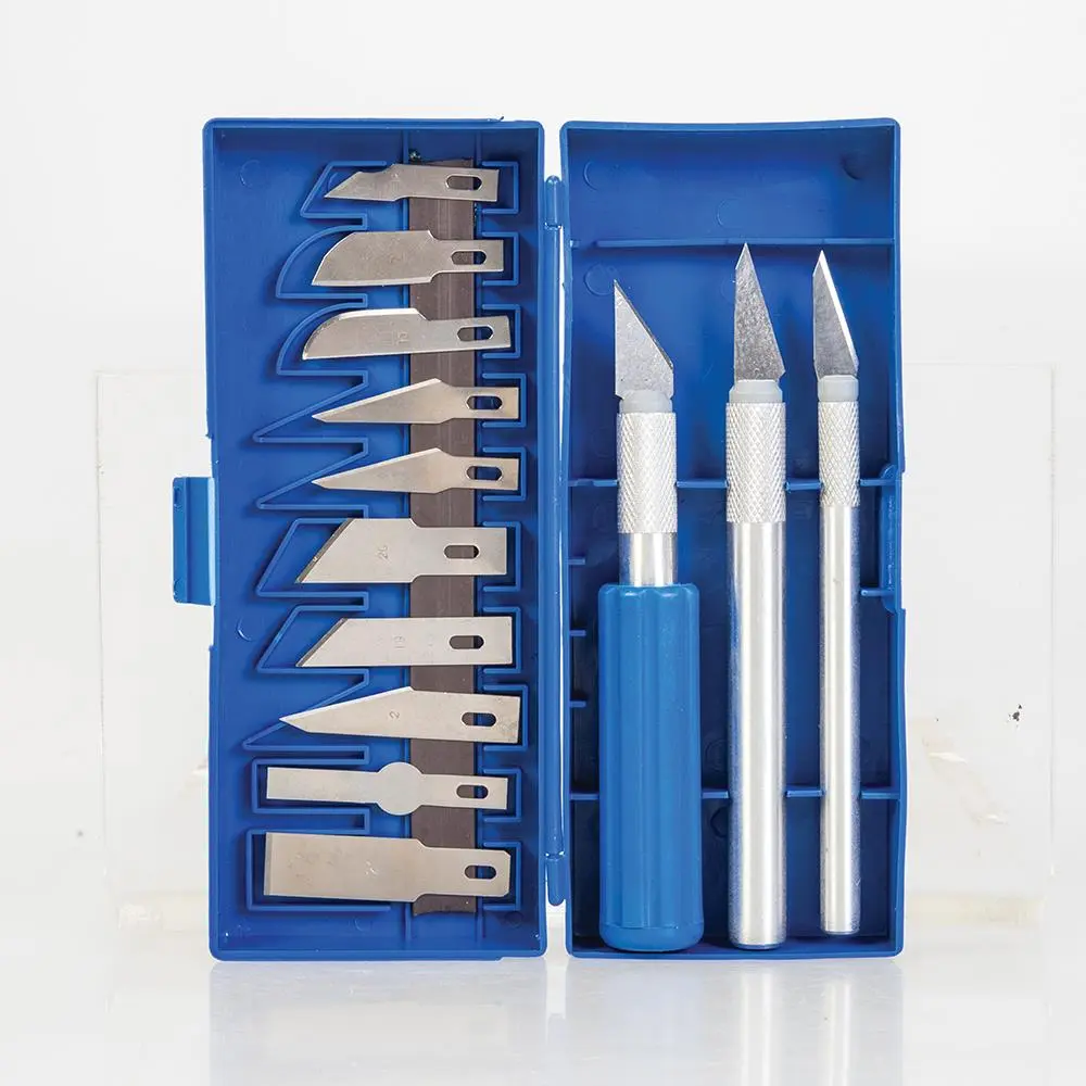 Silverline 16pc Hobby Knife Set - Image 5