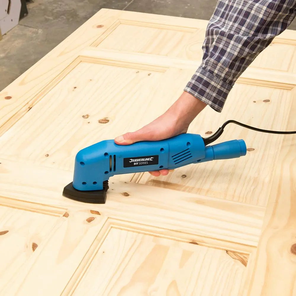 Silverline 180W Detail Sander 90mm 261345 - Image 6