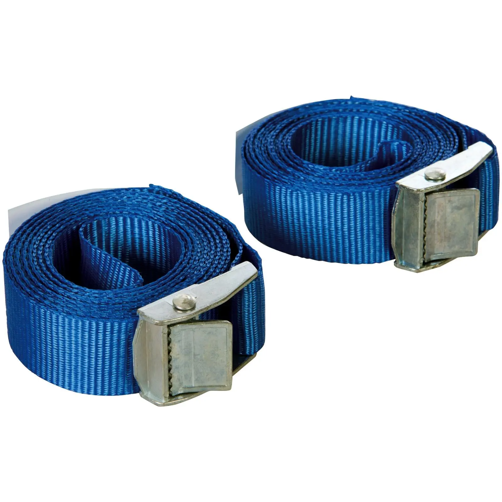 Silverline 2 Piece Buckled Straps Set 2.5m x 25mm Securing Cargo Lash - Image 5