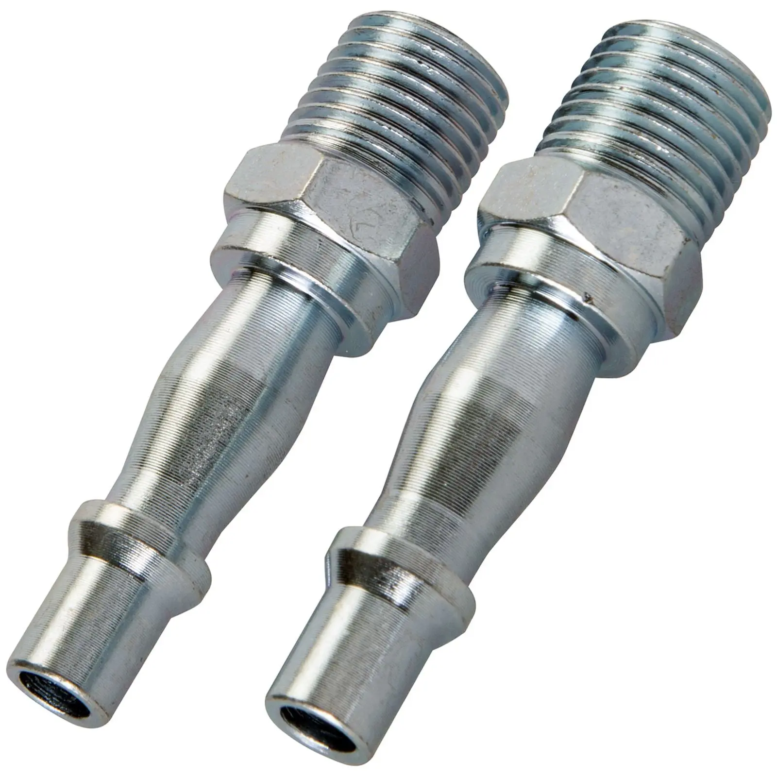 Silverline 2 Piece Male Bayonet Coupler 1/4" BSP Connector Hose Air Line - Image 3