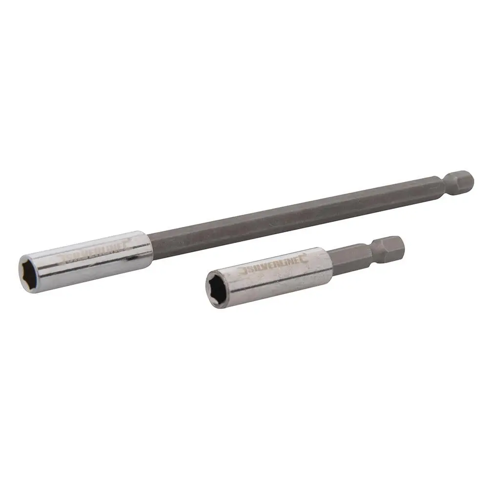 Silverline 2 Piece Screwdriver Bit Holder Set 60 & 150mm Quick Change