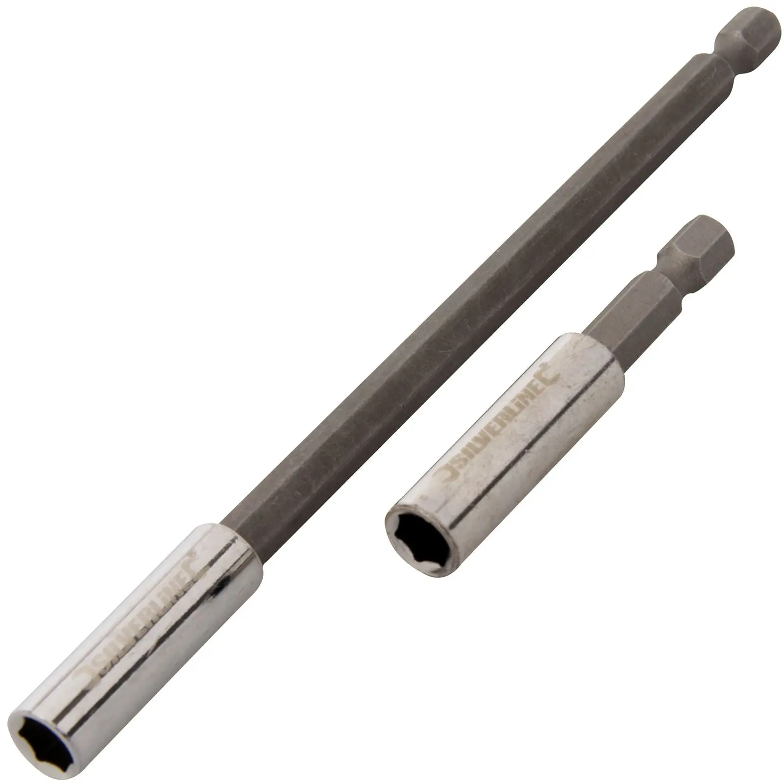 Silverline 2 Piece Screwdriver Bit Holder Set 60 & 150mm Quick Change - Image 3