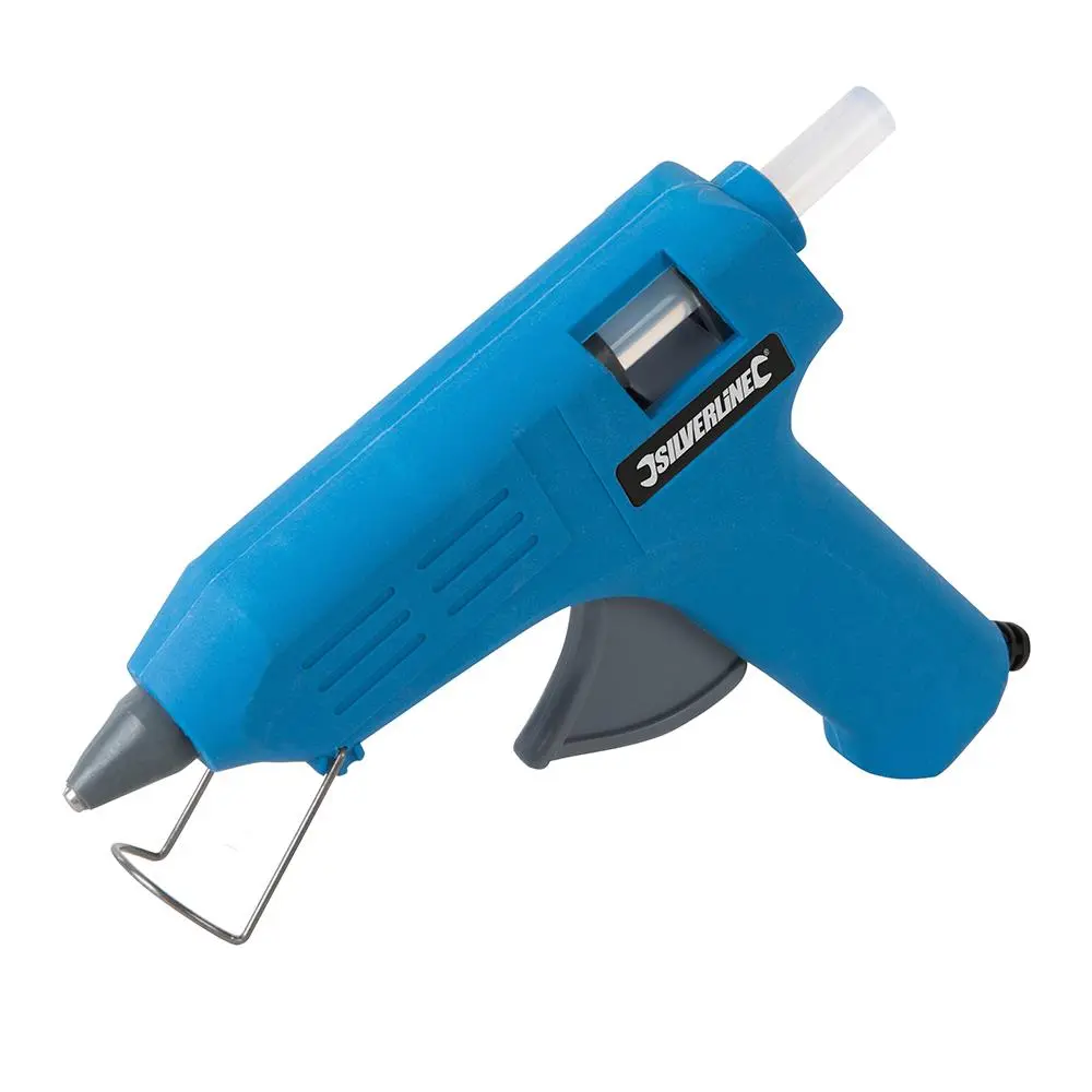 Silverline 230V Hobby Glue Gun Adhesive Wood Plastic Metal Glass Fabric - Image 2