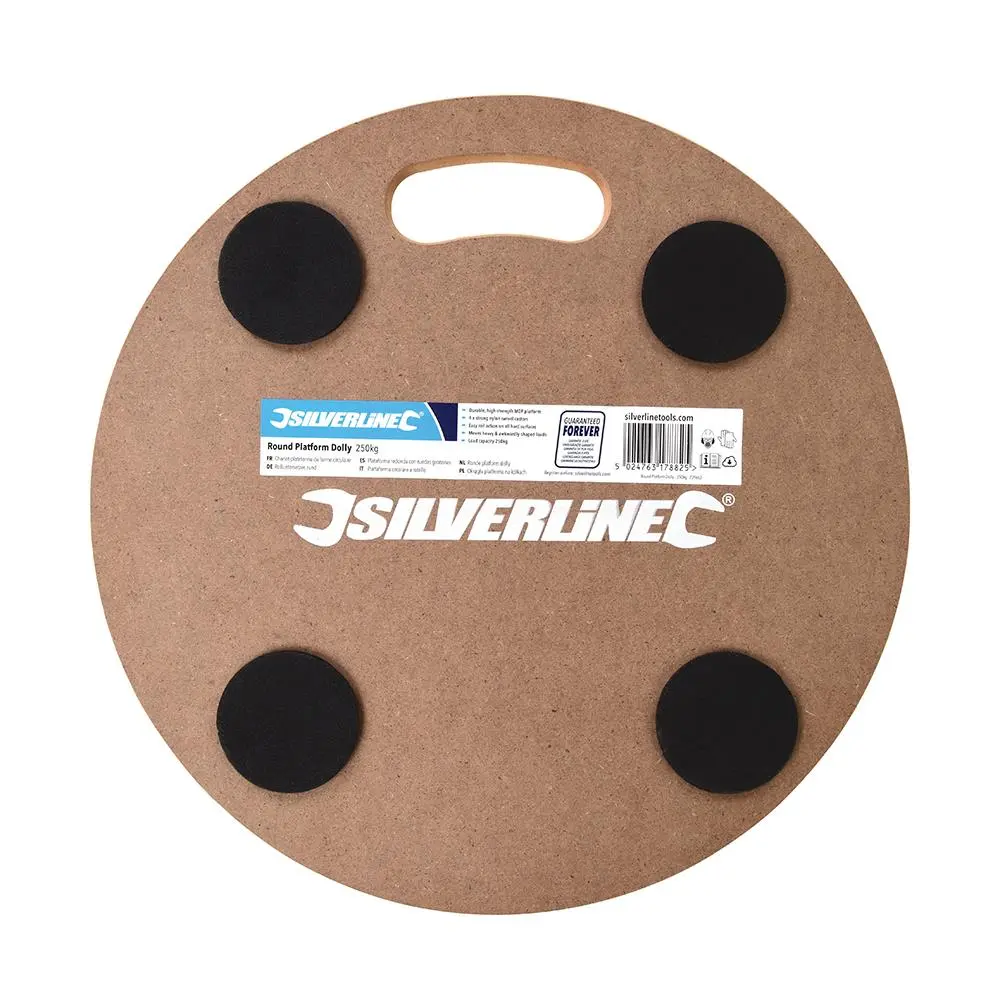 Silverline 250kg Round Platform Dolly 380mm Lifting Handling Furniture Removal - Image 6
