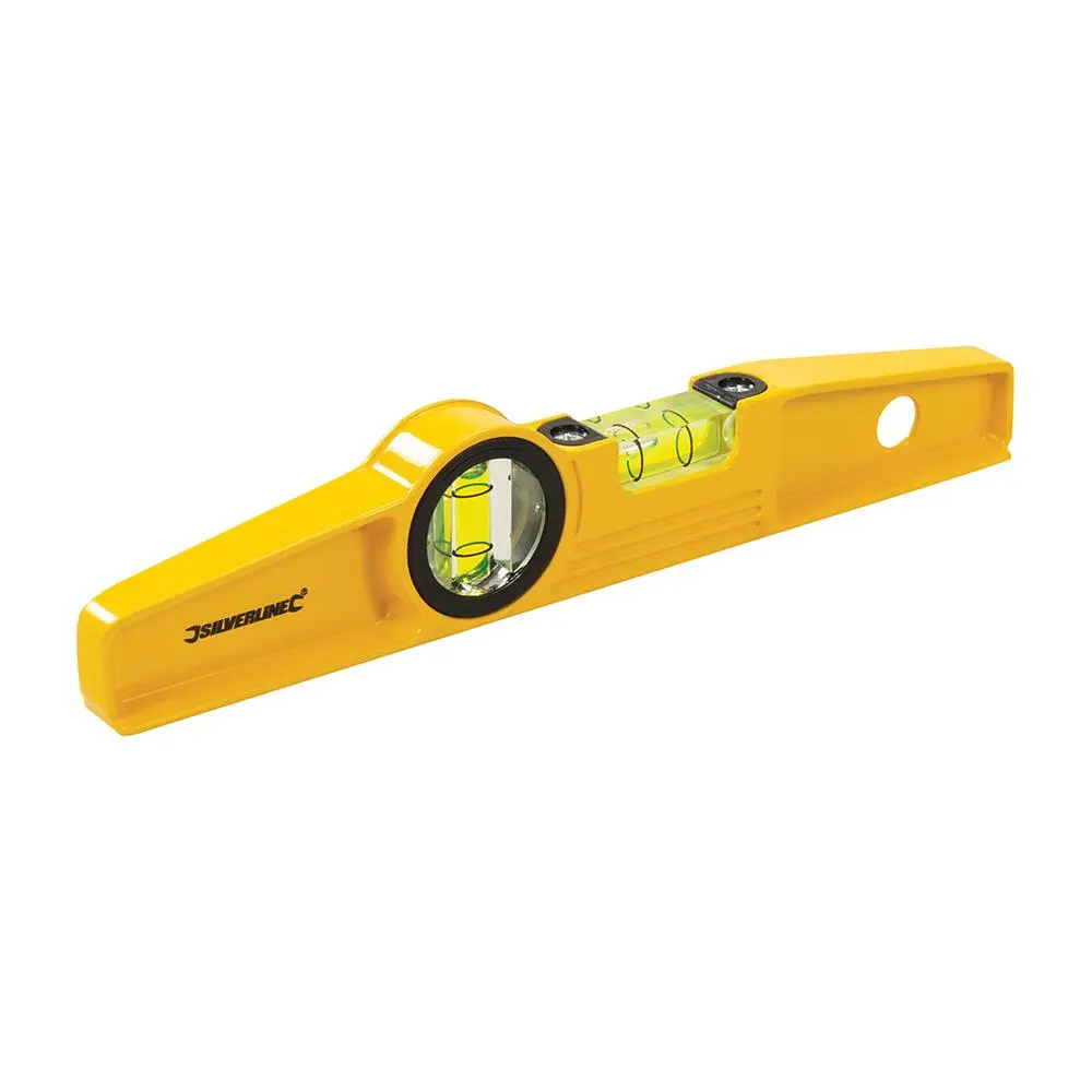 Silverline 250mm Euro Scaffolders Level 2 Vial Magnetic Euro Boat Heavy Duty - Image 2