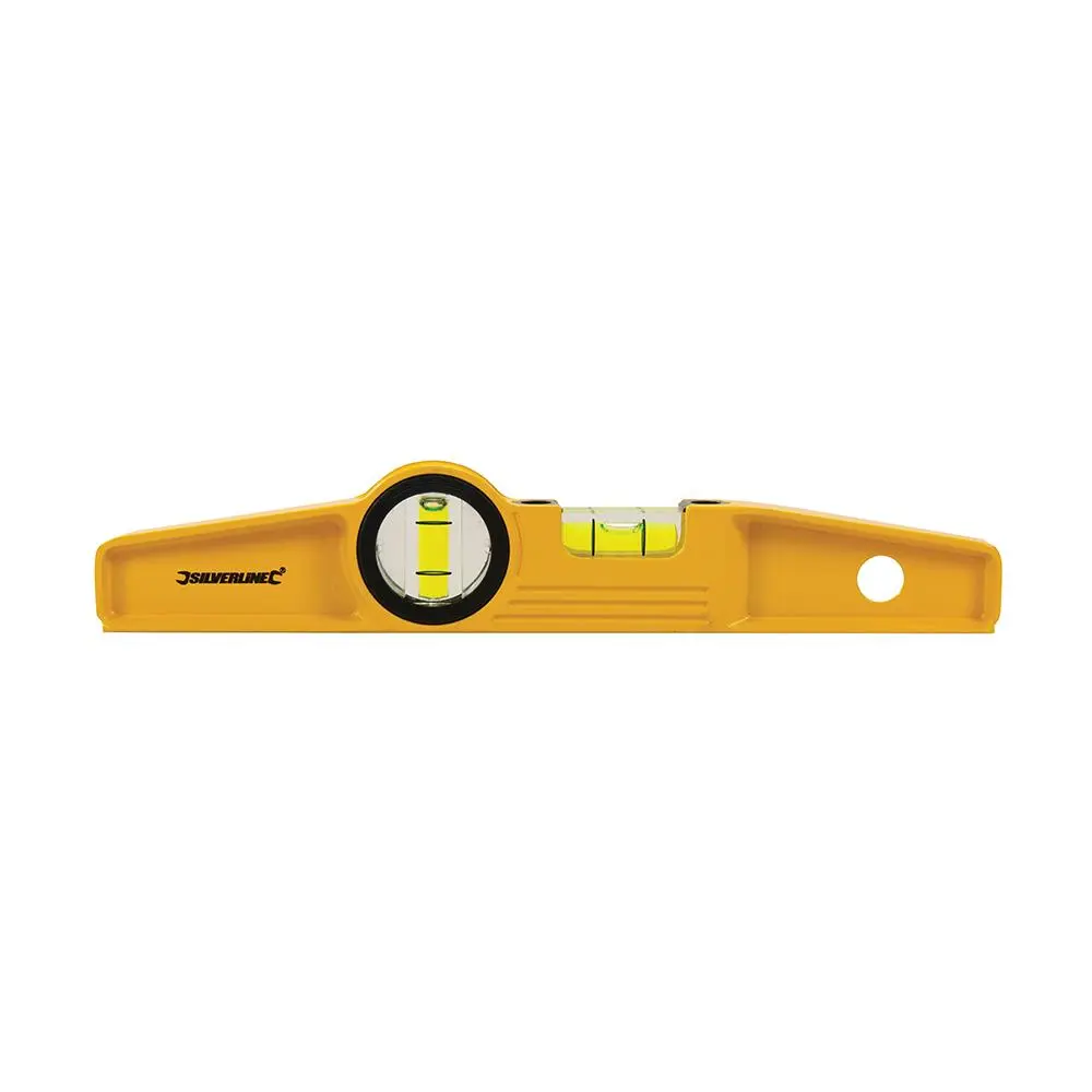 Silverline 250mm Euro Scaffolders Level 2 Vial Magnetic Euro Boat Heavy Duty - Image 3